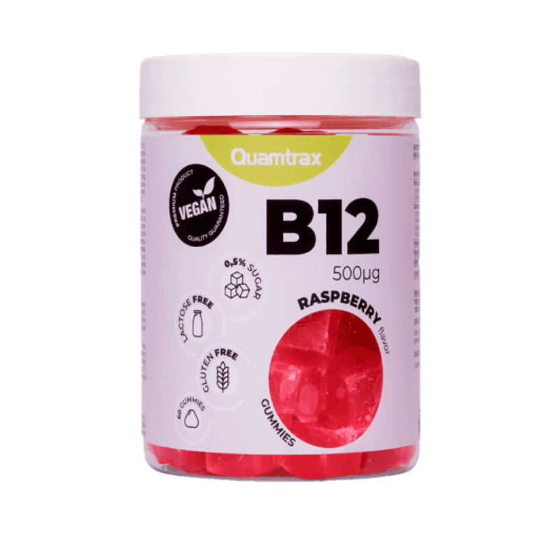 B12 Vitamin Gummies - 60 Gomitas - Sabor Raspberry