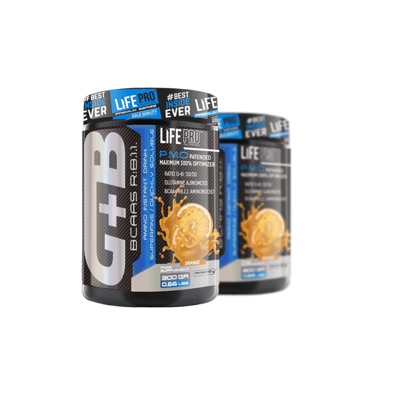 Bcaa+Glutamine LifePro 300g - Sabor Naranja - Imagen 2