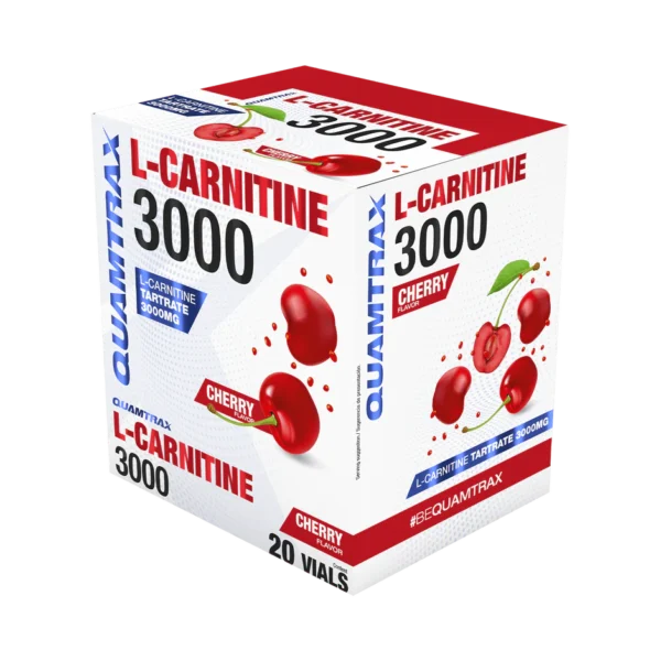 L-Carnitina 3000 - 20 viales - Sabor Cereza