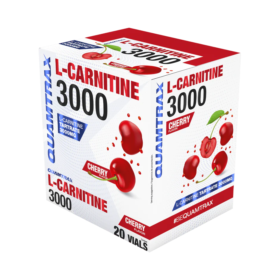 L-Carnitina 3000 - 20 viales - Sabor Cereza