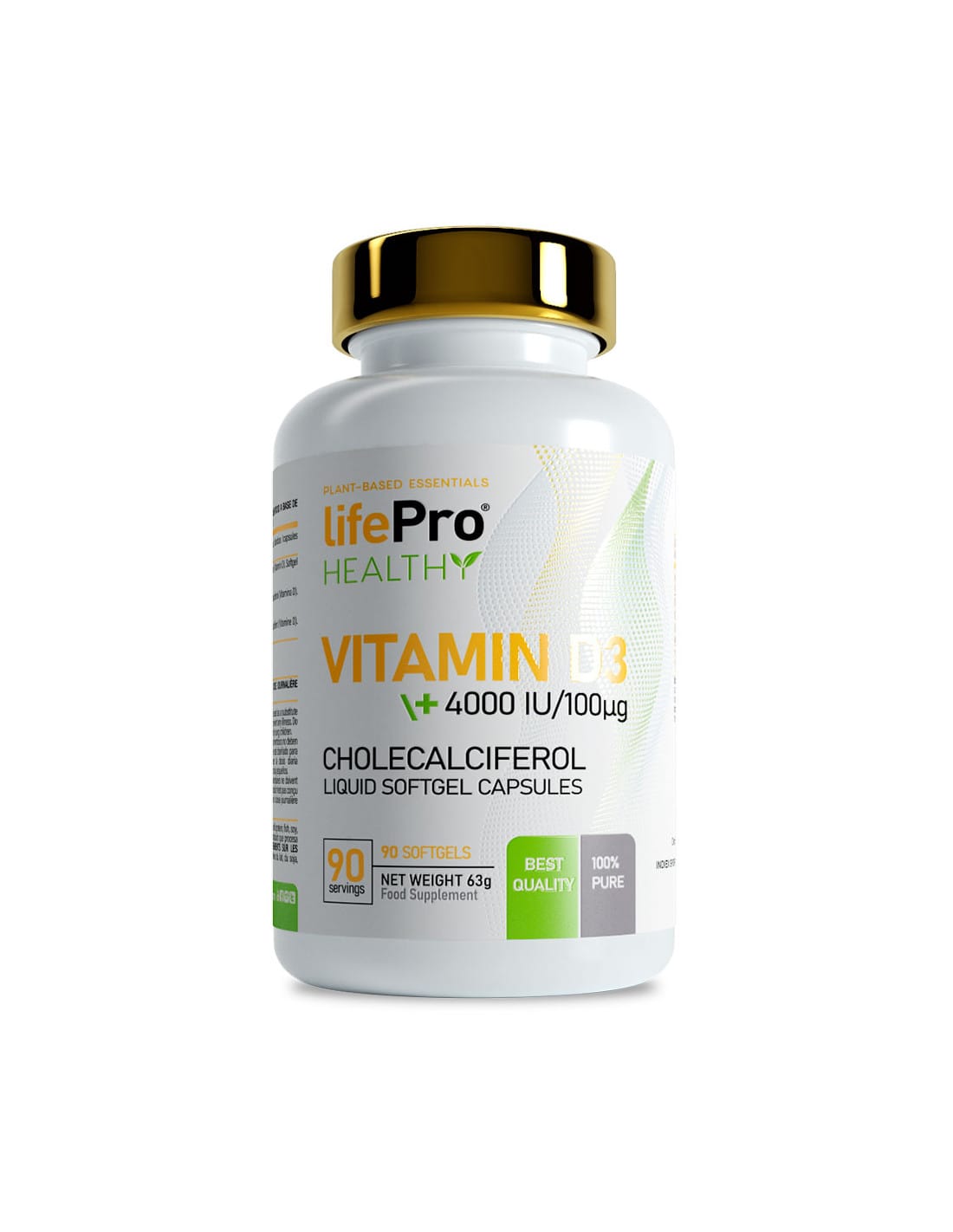 Vitamin D3 4000 Ui Olive Oil 90 softgel