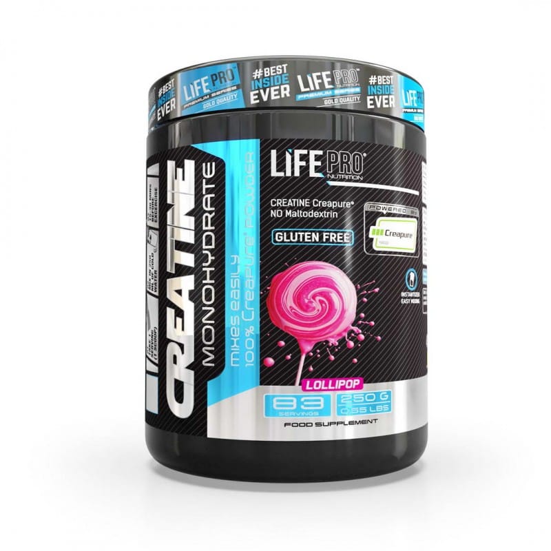 Creatina Creapure Life Pro 250g Lolli Pop